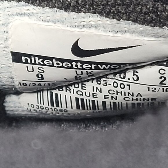 Nike Dunk Sky Hi Wedge Women's Black Sneakers 579763-001 US Size 9 - Picture 10 of 10